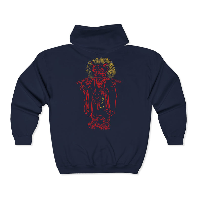 GDTW Women's Japanese Oni StormZip Performance Hoodie