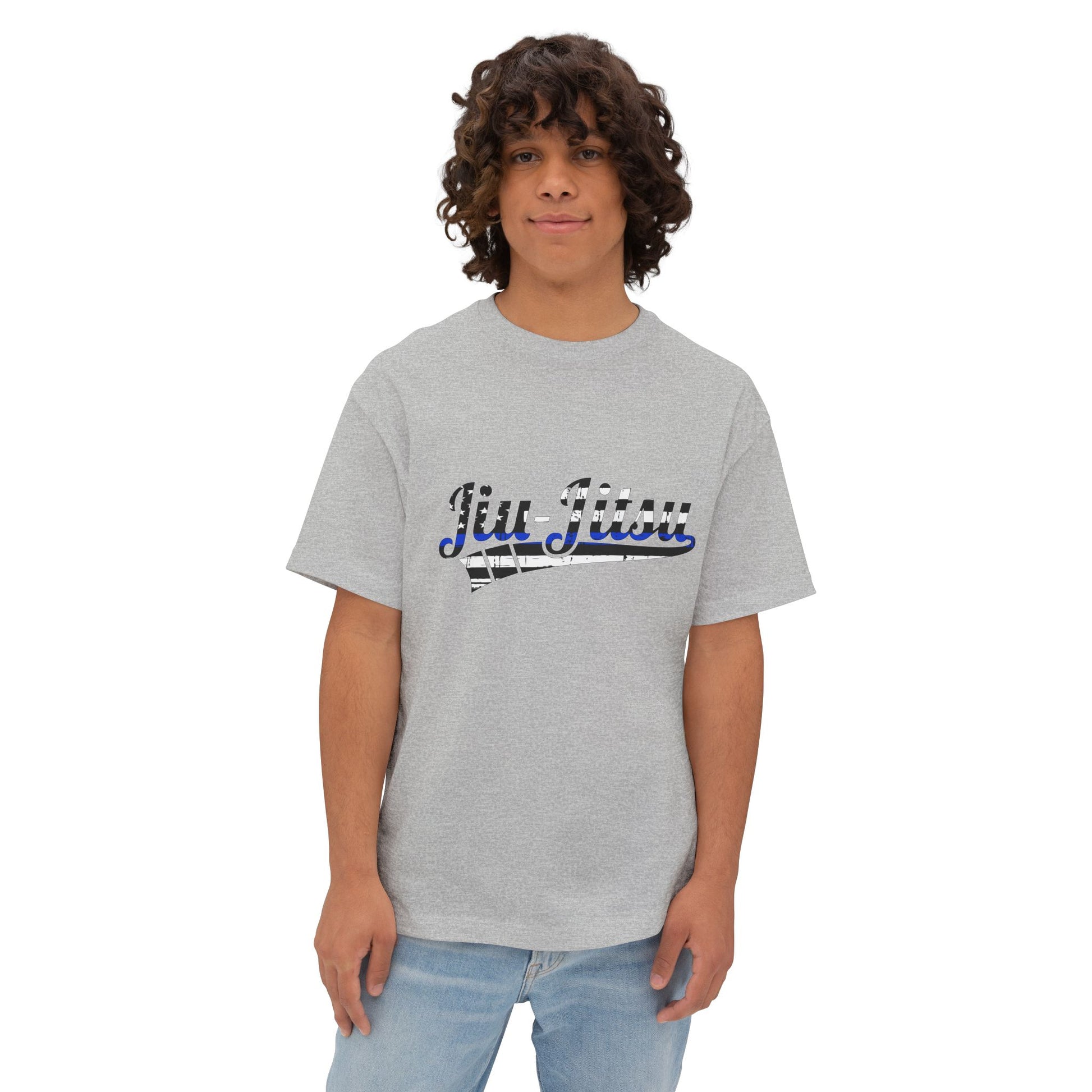 Blue Line Baggy Tee