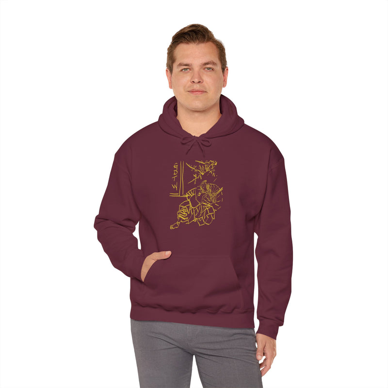GDTW StormCore Gold Samurai Men's Hoodie