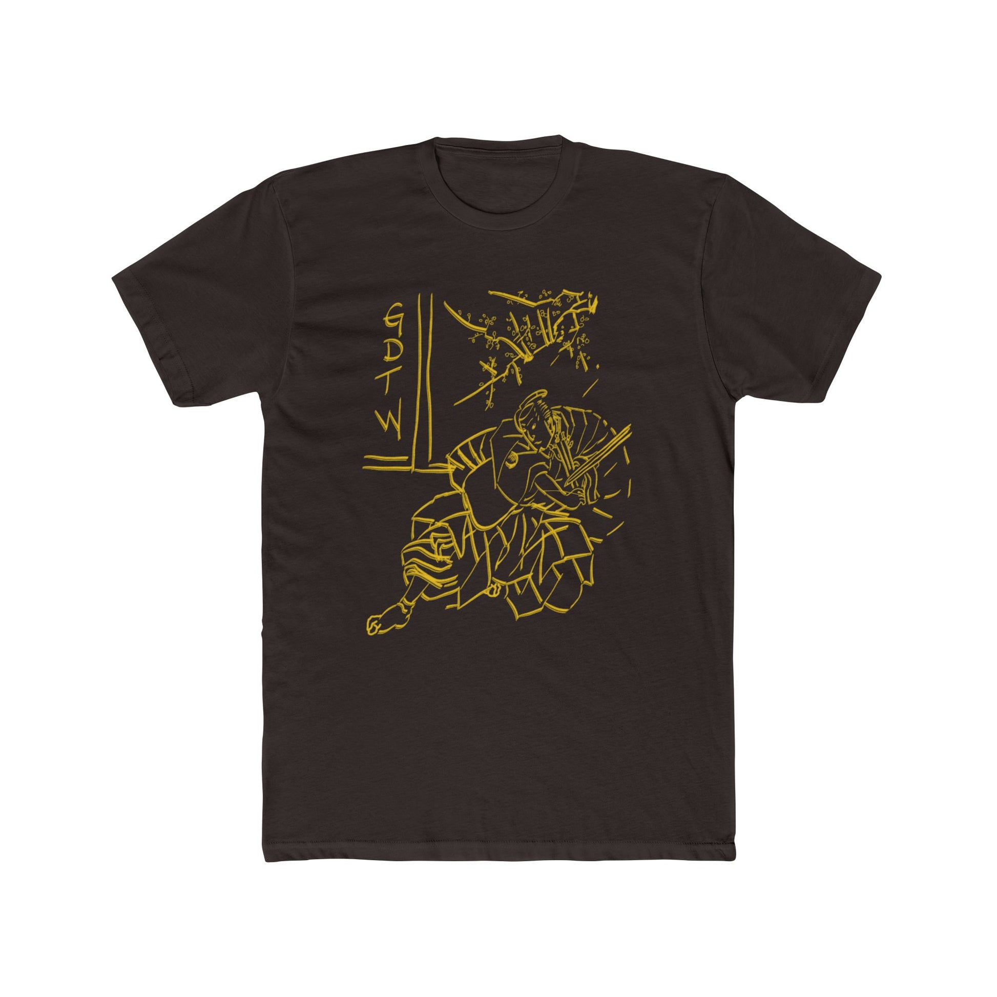 GDTW Women's Gold Samurai CoreFlex Lightweight Tee