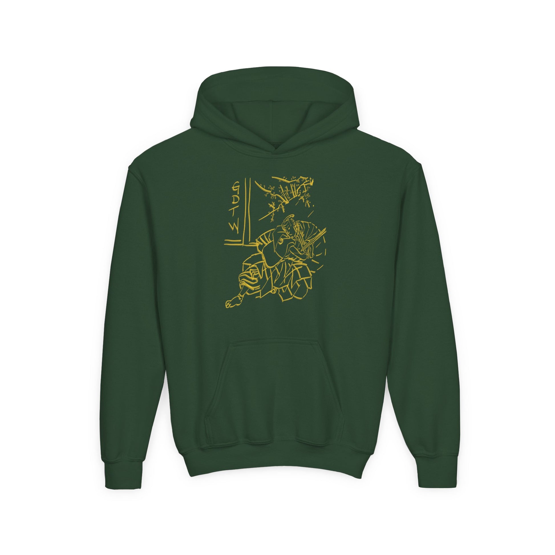 GDTW Gold Samurai StormCore Youth Hoodie