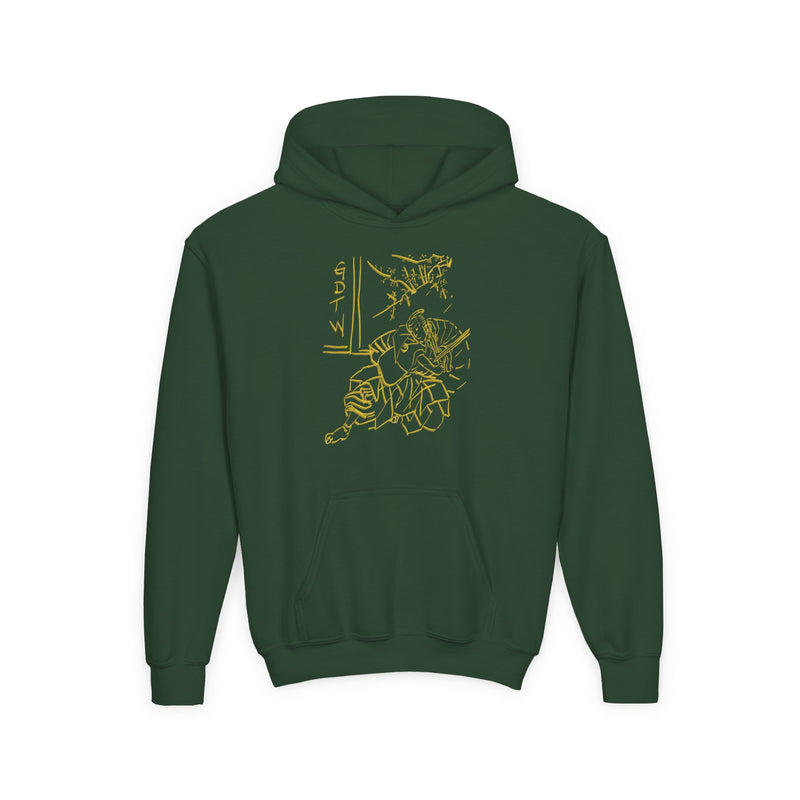 GDTW Gold Samurai StormCore Youth Hoodie