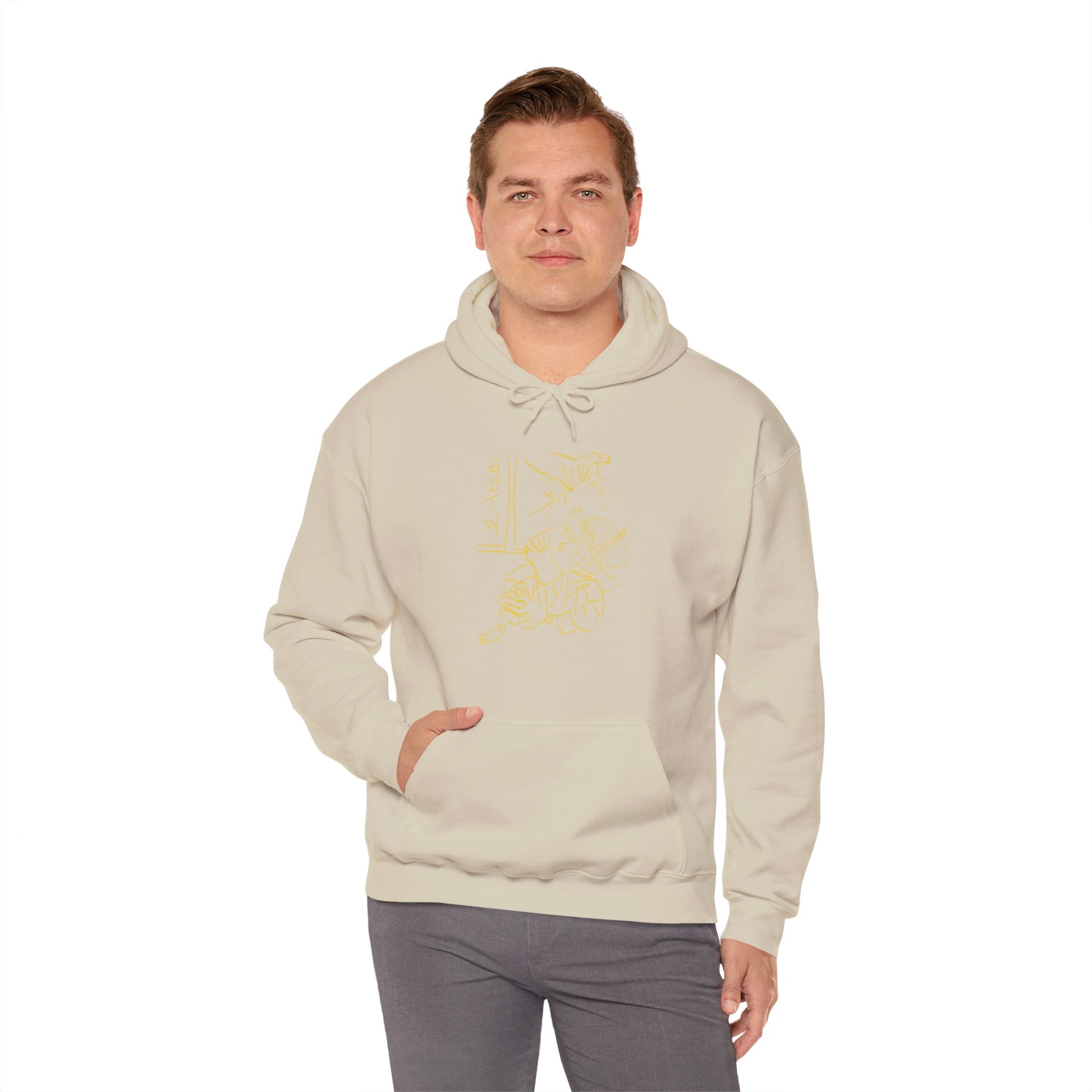 GDTW StormCore Gold Samurai Men's Hoodie